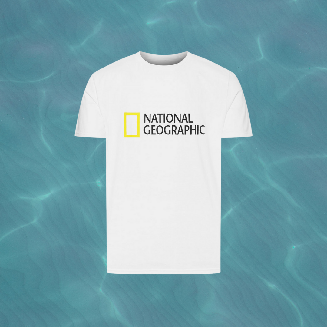 Белая футболка с круглым вырезом Foundation