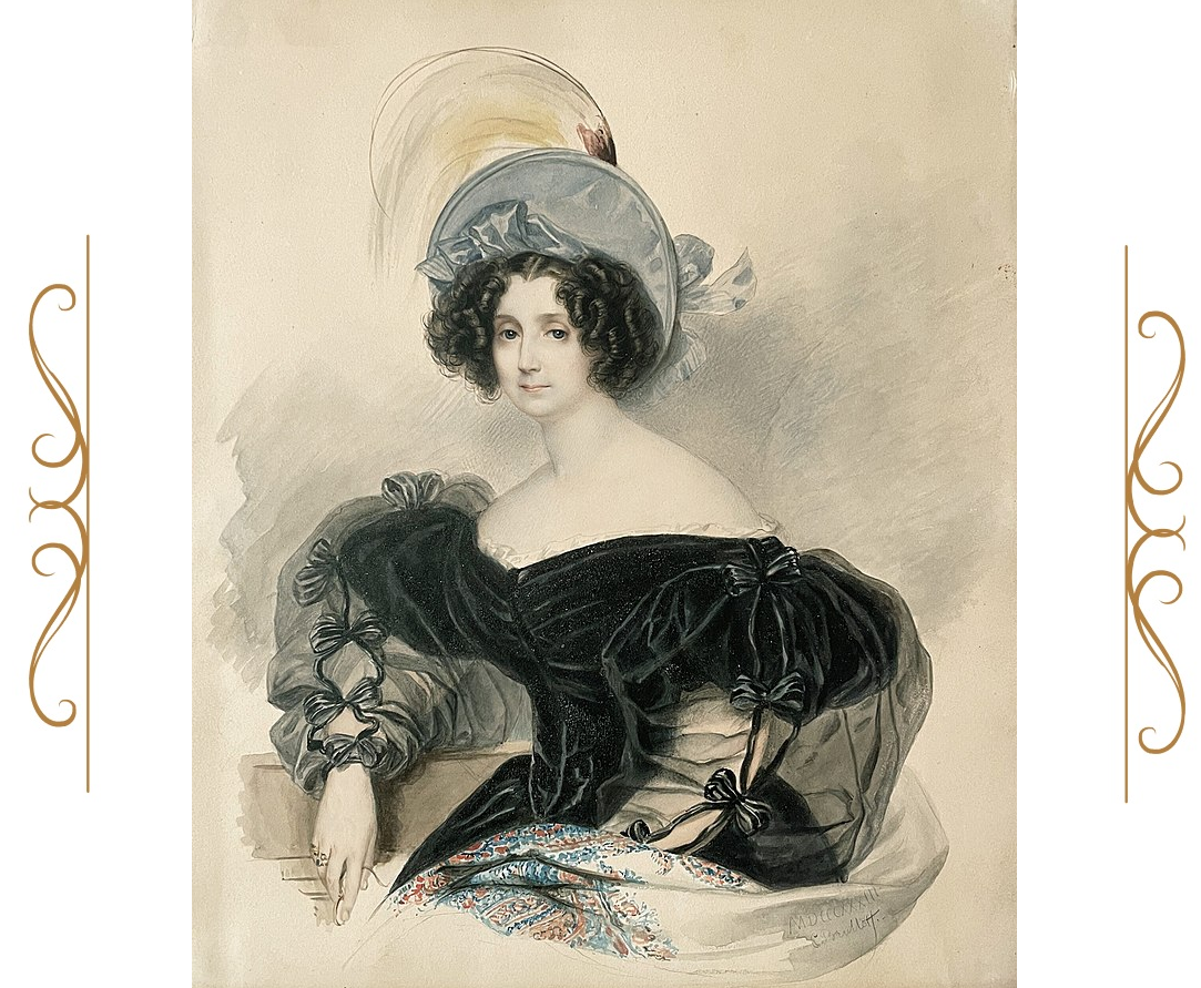 Анна Лопухина, Карл Брюллов, 1833. (сс) Wikimedia Commons