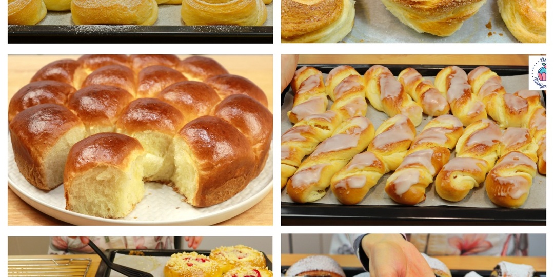 Каталог моих рецептов булочек, 34 рецепта на любой вкус