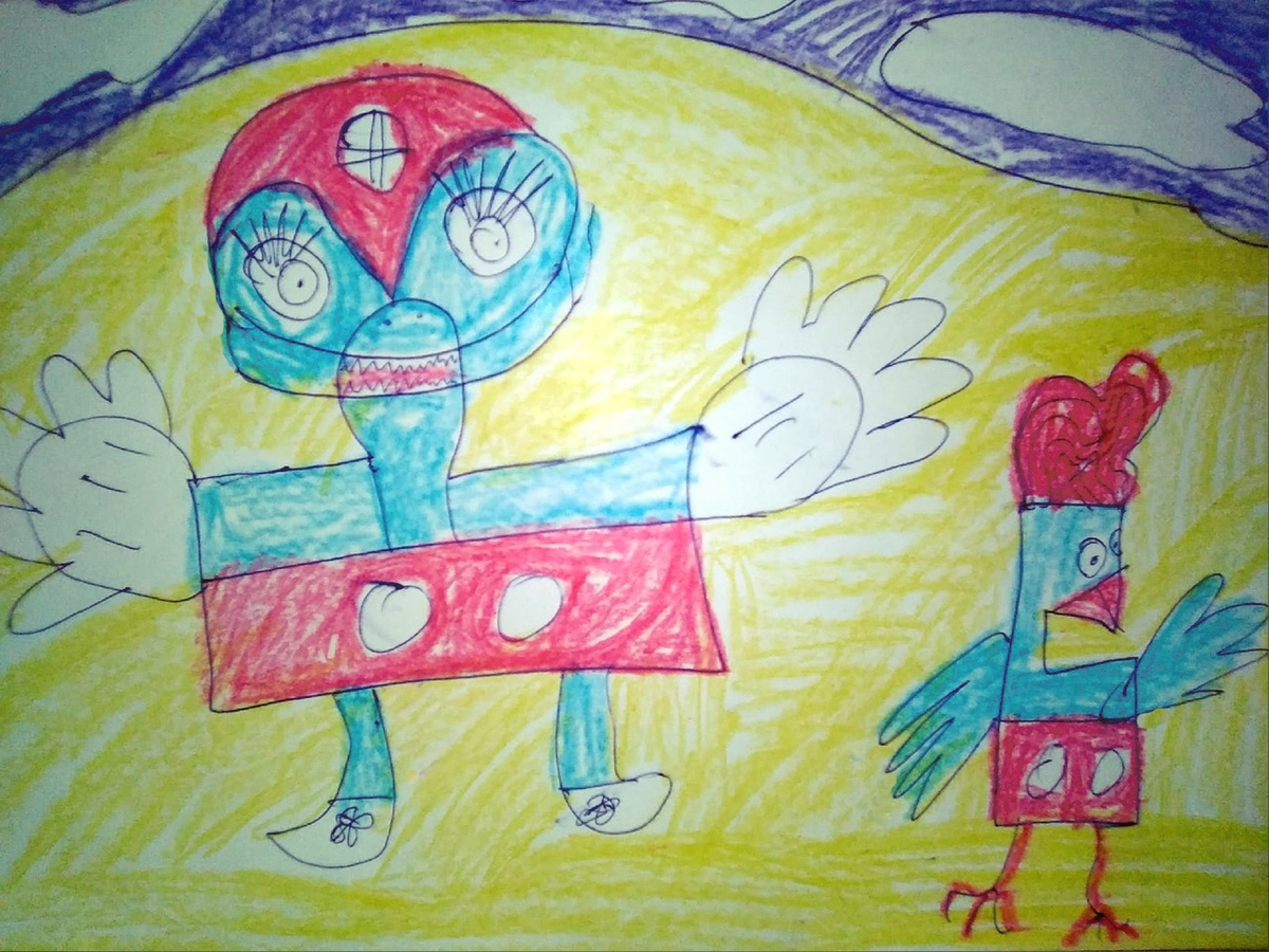 рисунок Серафима