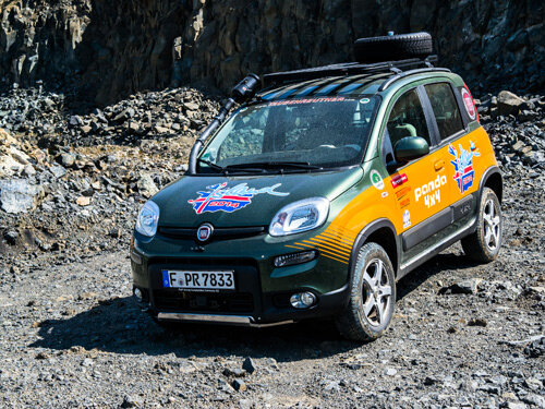 Fiat Panda 4x4 для Island Tour 2014.