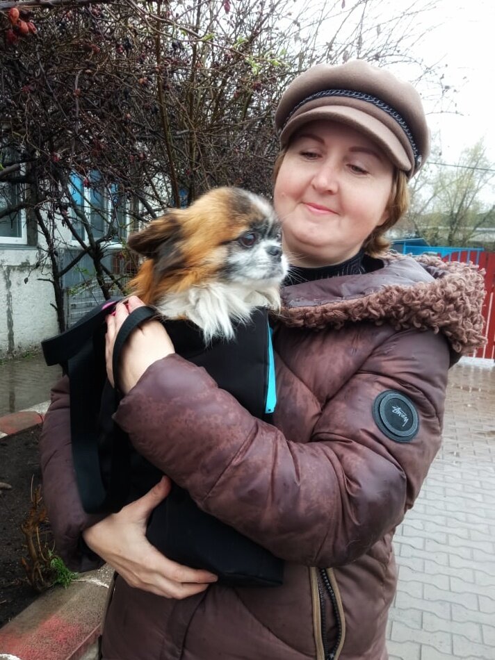 Филя с новой хозяйкой