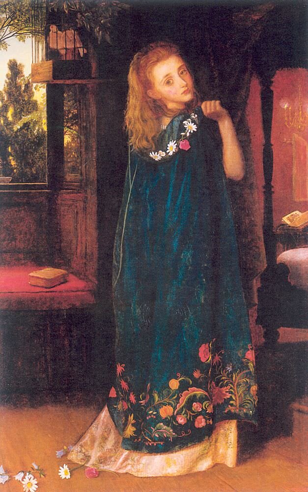 Доброй ночи. Артур Хьюз. 1865- 1866 гг. 