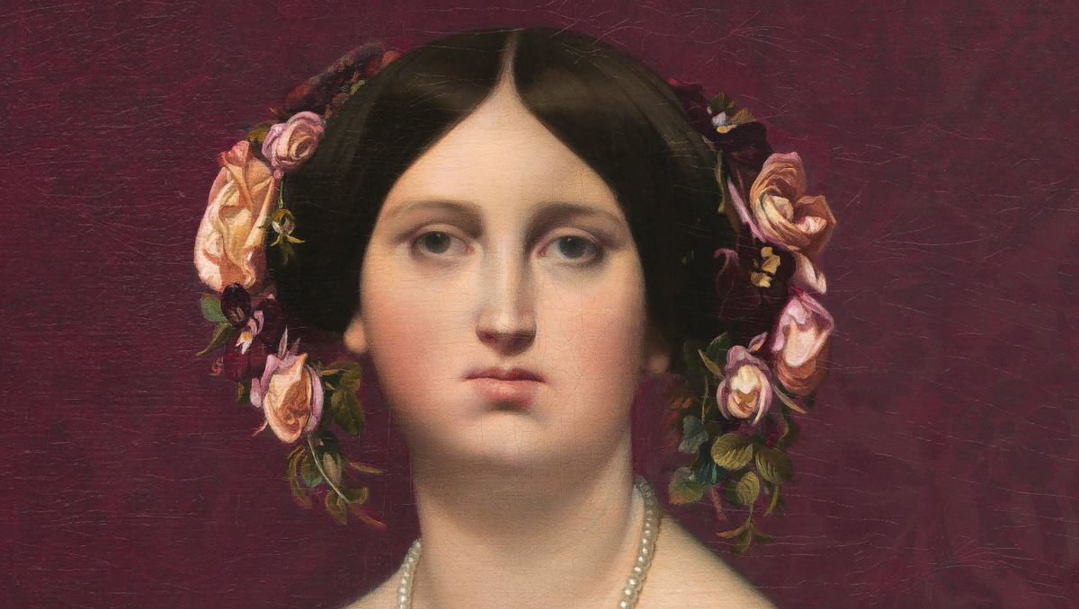 Портрет мадам де Муатесье, Жан-Огюст-Доминик Энгр, 1851. (с) Из коллекции Национальной галереи искусств (Вашингтон). Деталь.