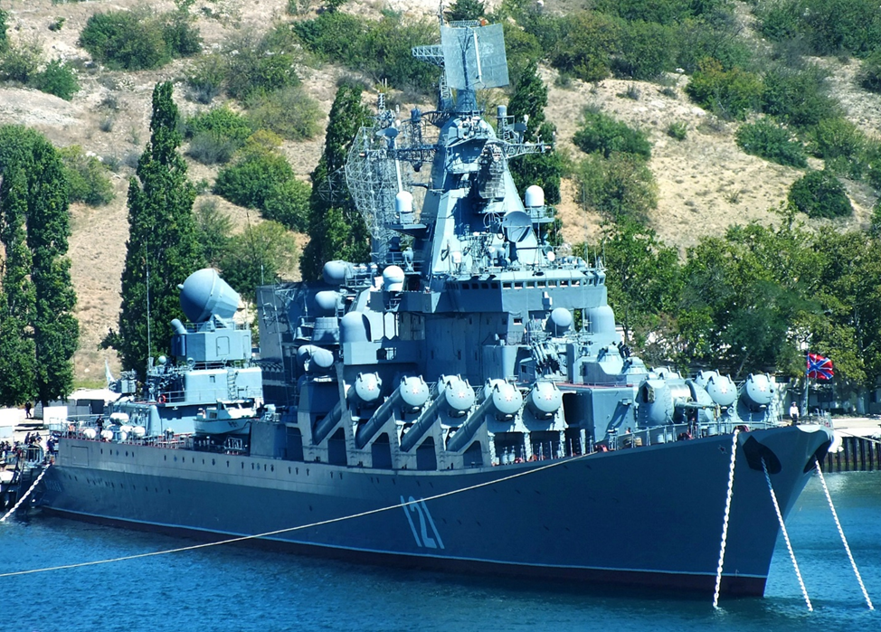 Крейсер «Москва»: 186 м длиной