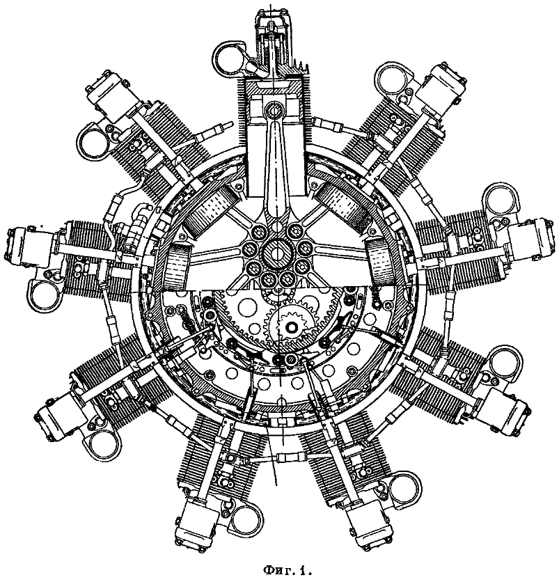 Чертёж двигателя АШ-62ИР