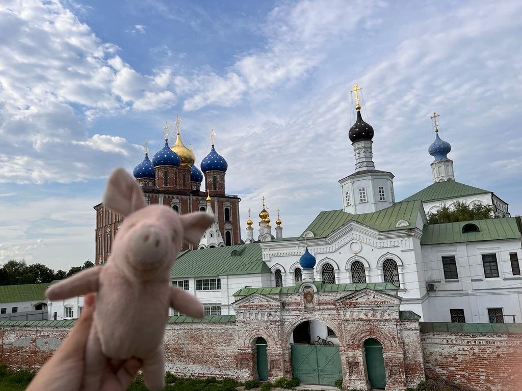 Привет! А я в рязанском кремле!