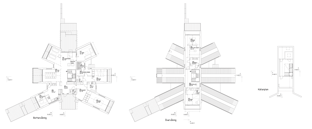 Поэтажный план. Источник изображения - https://static.dezeen.com/uploads/2016/06/villa-sunnano-hans-murman_dezeen_3.gif