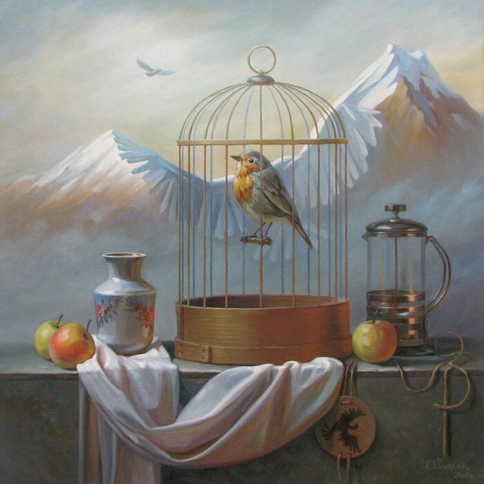 Художник Олег Шупляк