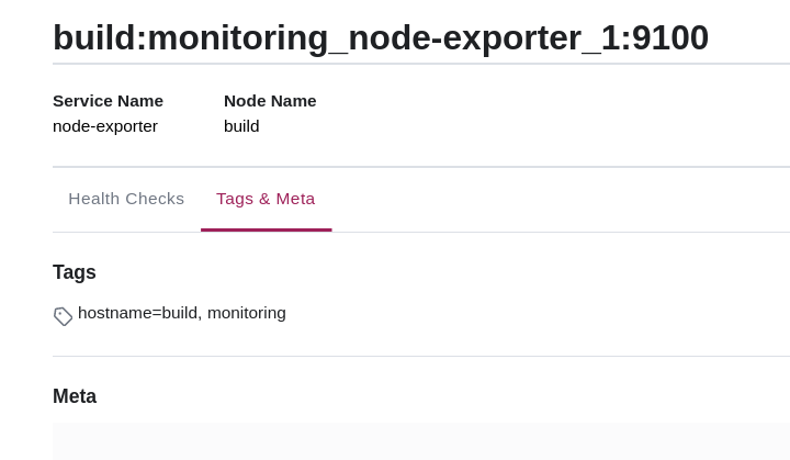 node-exporter в Consul
