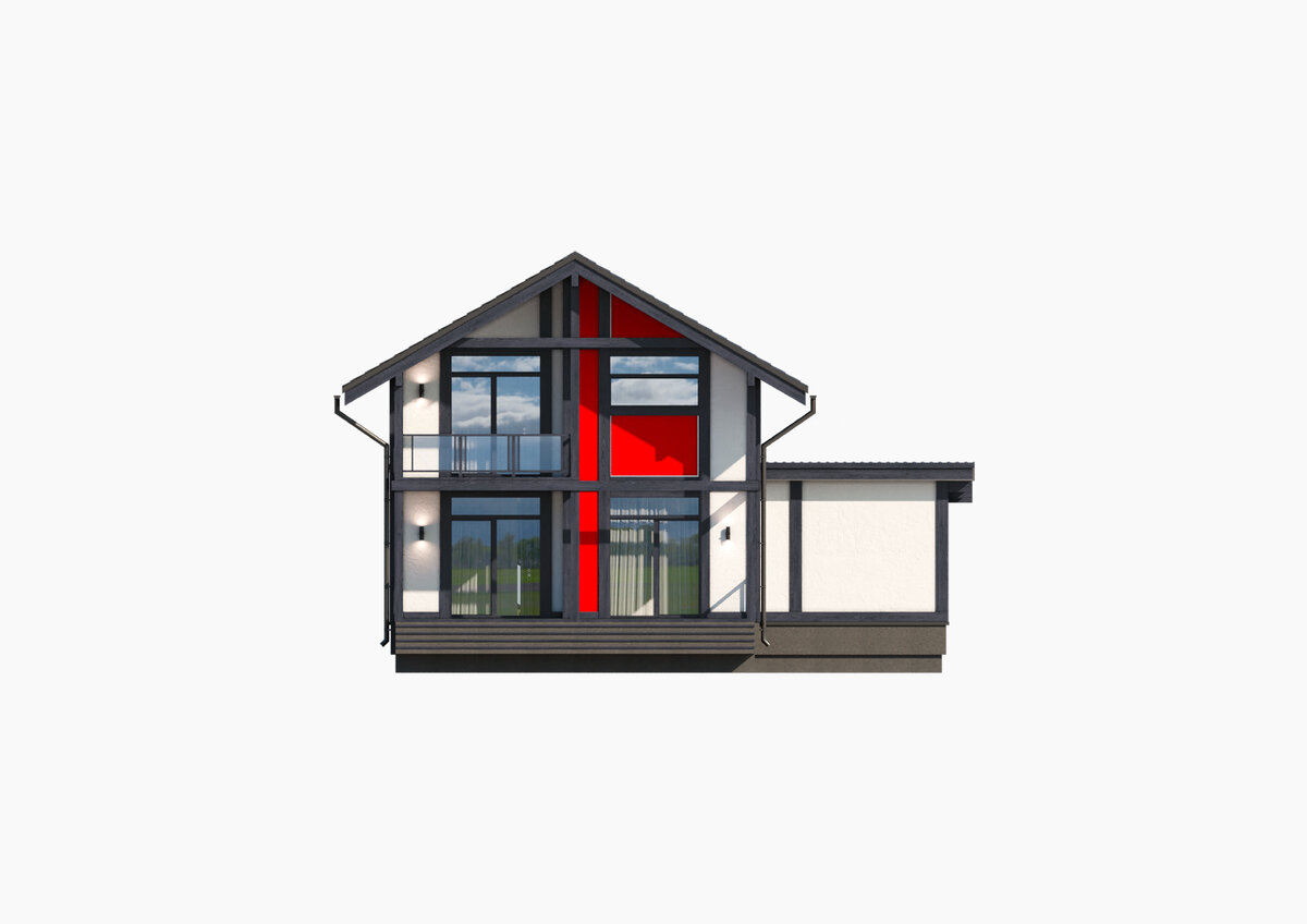 Фасады дома