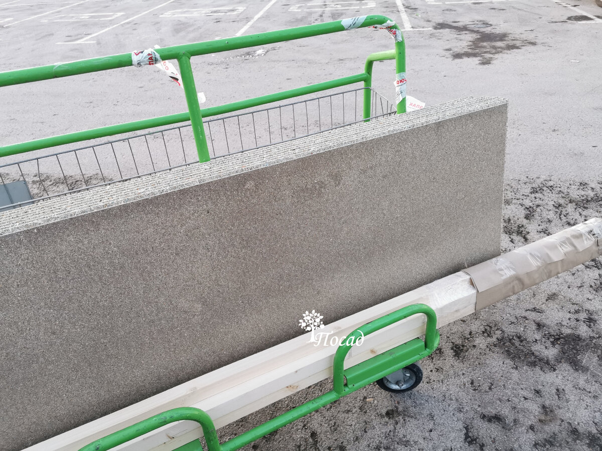 Панели квик дек удобно перевозить.