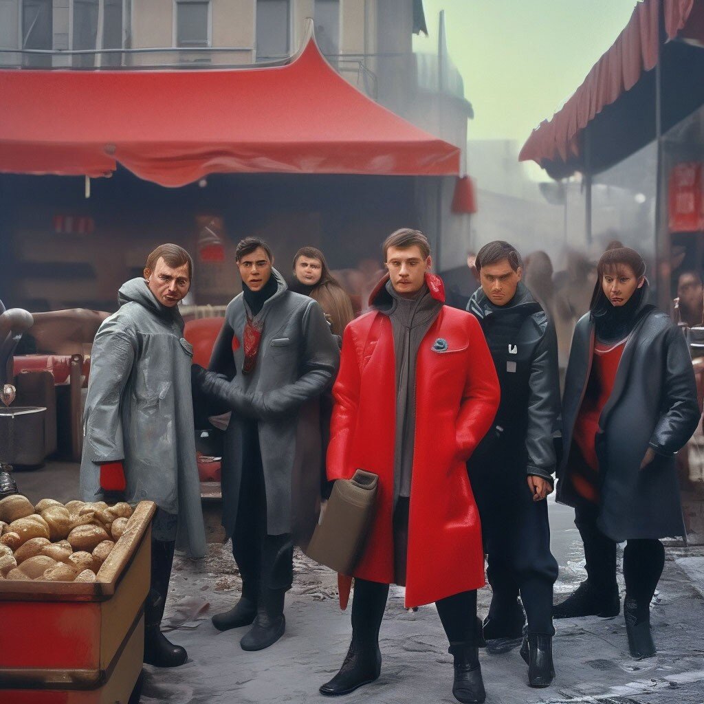 90-е глазами нейросети