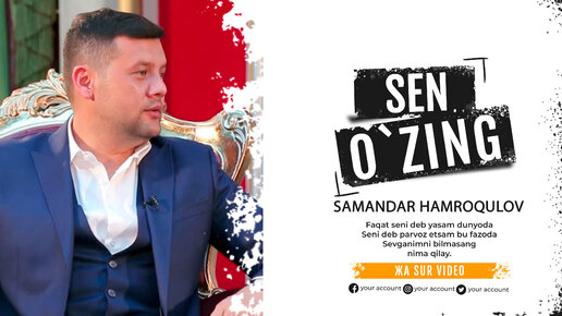 Samandar Hamroqulov - Sen O'zing