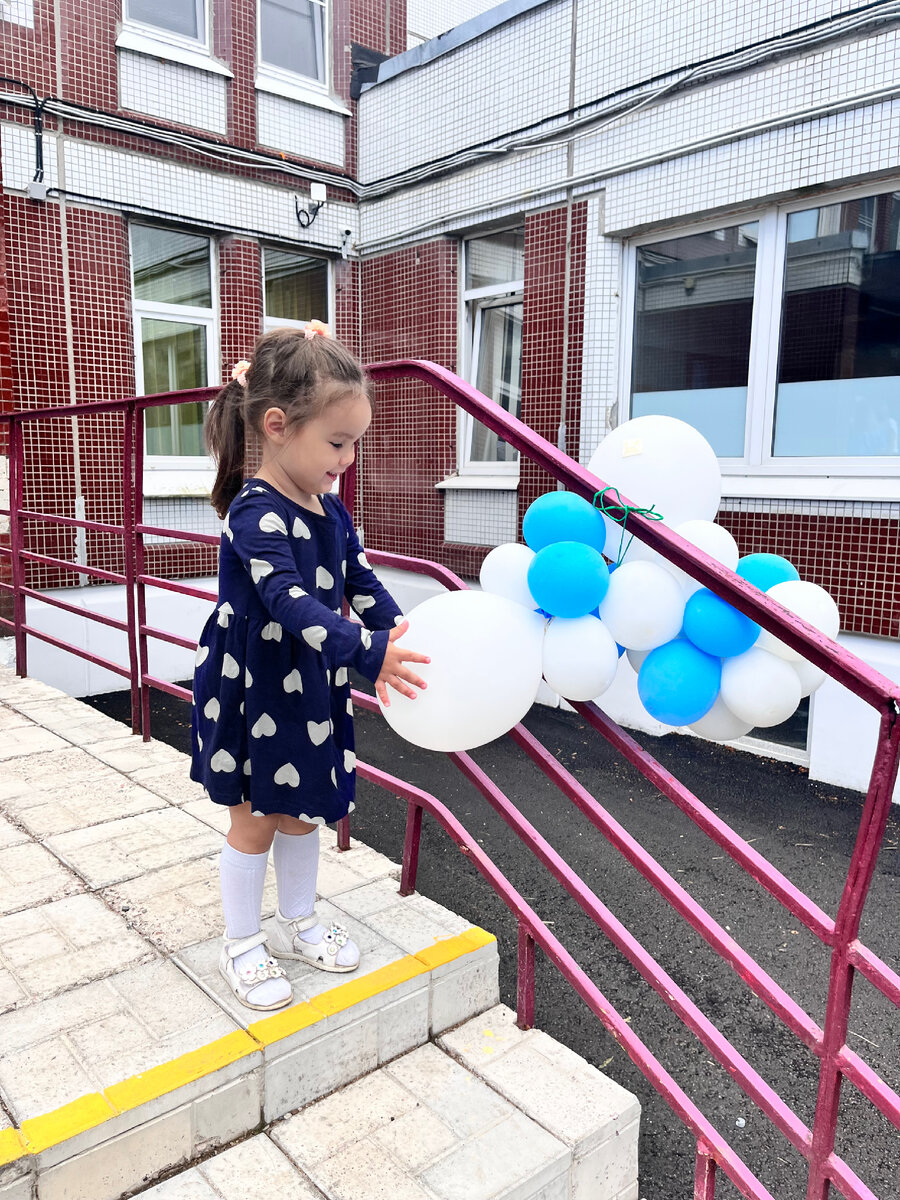 Фото сделано уже вечером, когда забрала её 🥰Как всегда была суматоха в новой группе🙈