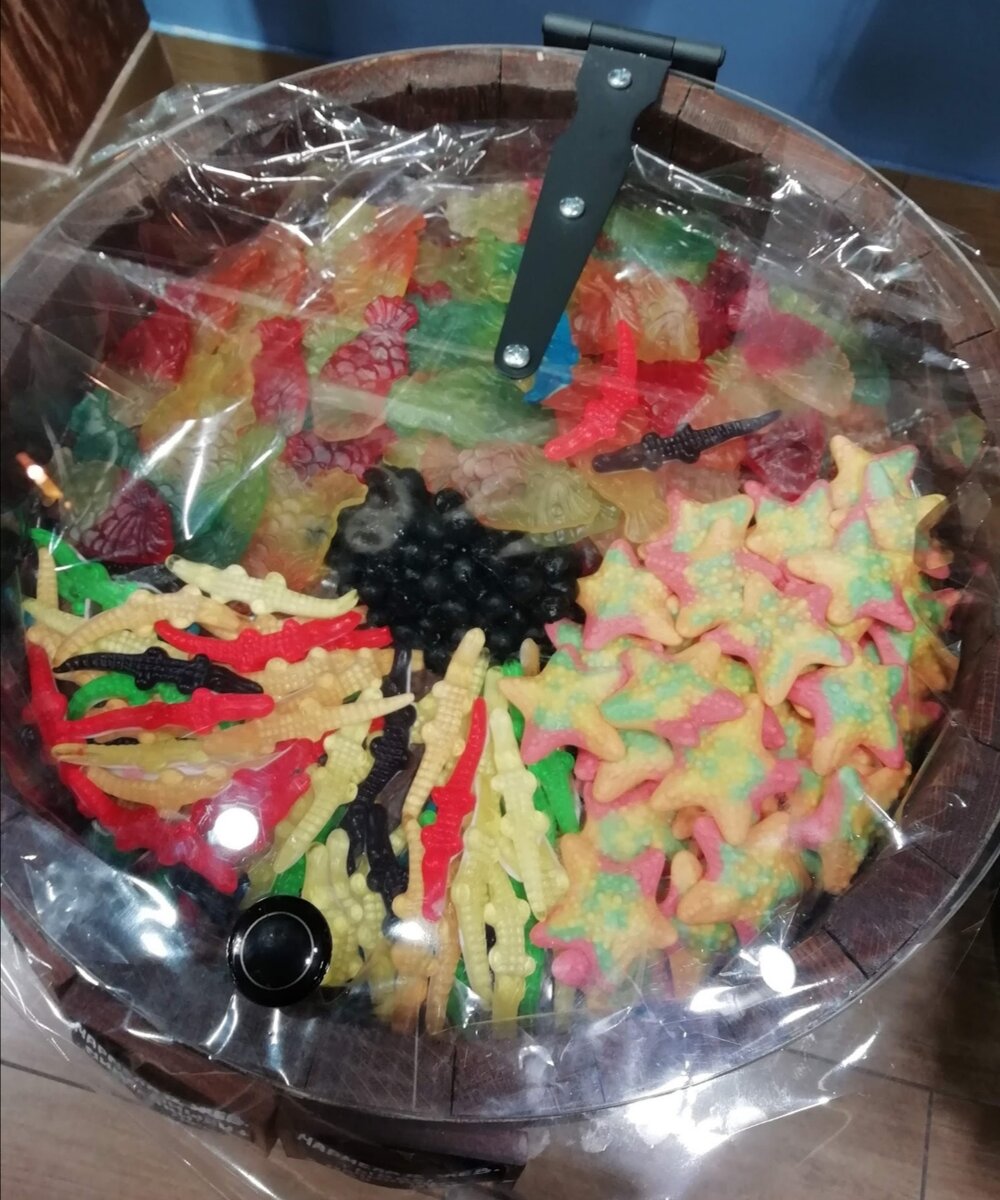 Конфетки, которые так любит дочь. Фото автора. 