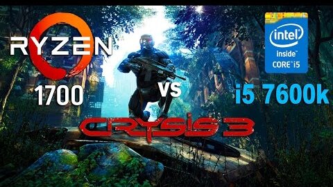 Ryzen 7 1700 vs i5 7600k in Crysis 3 GTX 1070