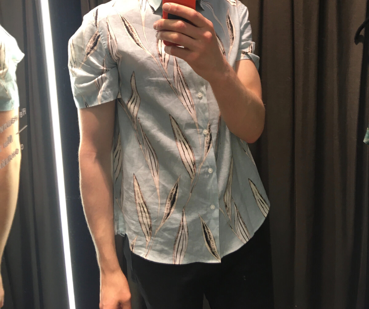 Рубашка на Сашке