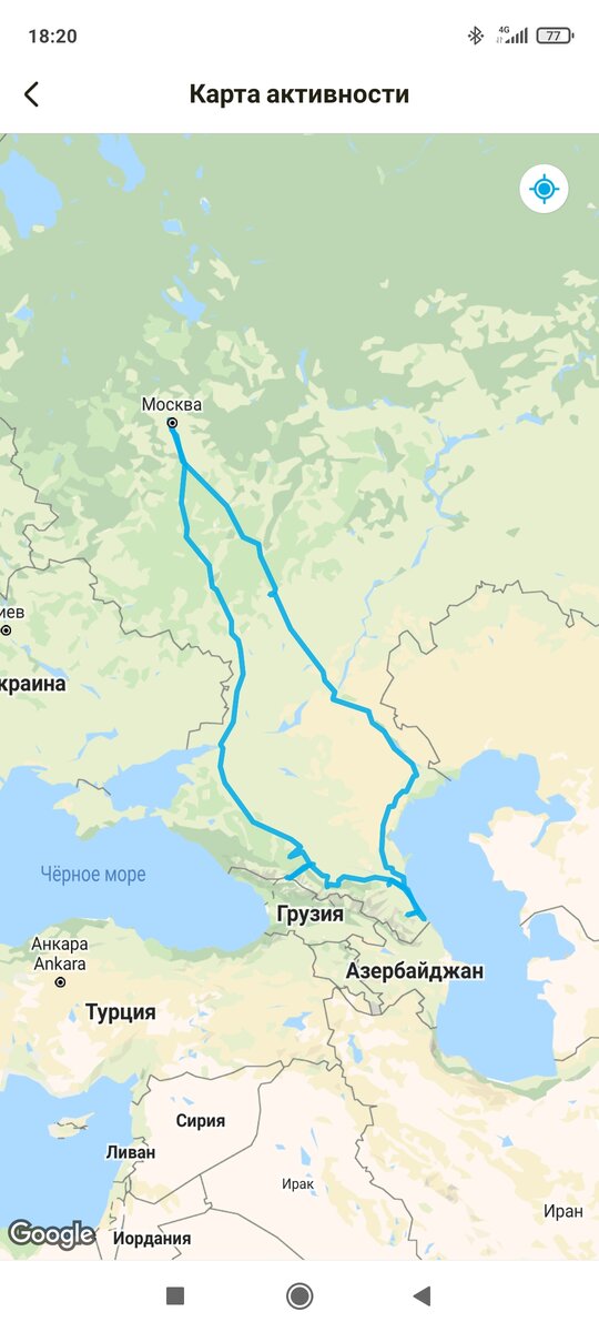 Вот такой записался трек.