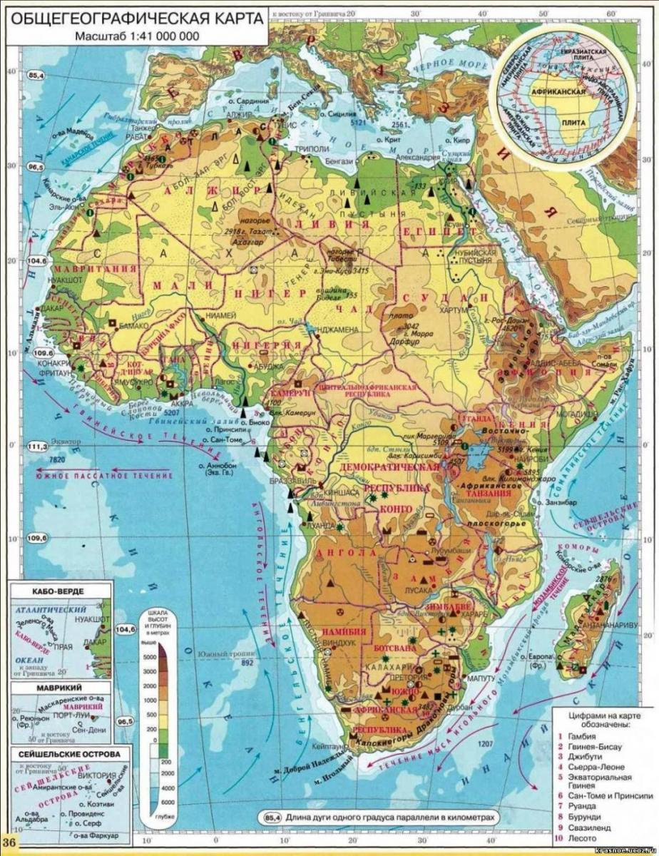 Какими богатыми ископаемыми богата африка