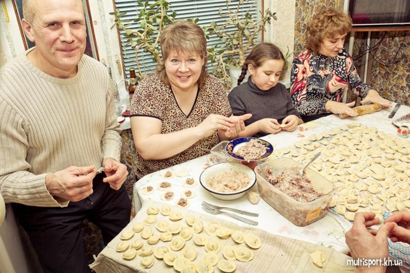 Пельмени на новый год