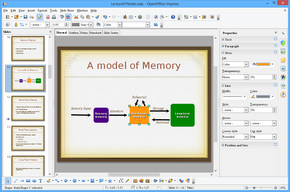 Impress - аналог PowerPoint