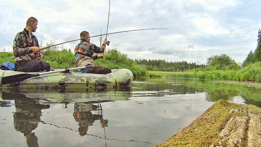 Рыбалка в Родных Краях. Спиннинг на малой Реке с Лодки. Лютая щука.