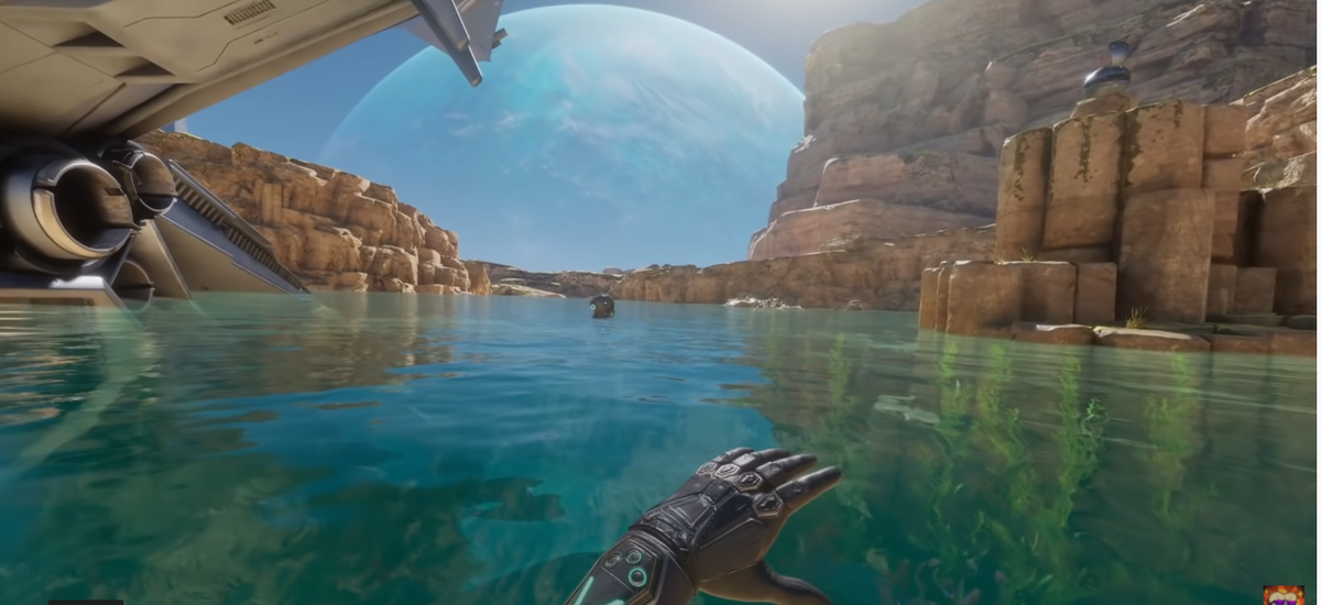 Уровень графики в VR игре, неплохо?)