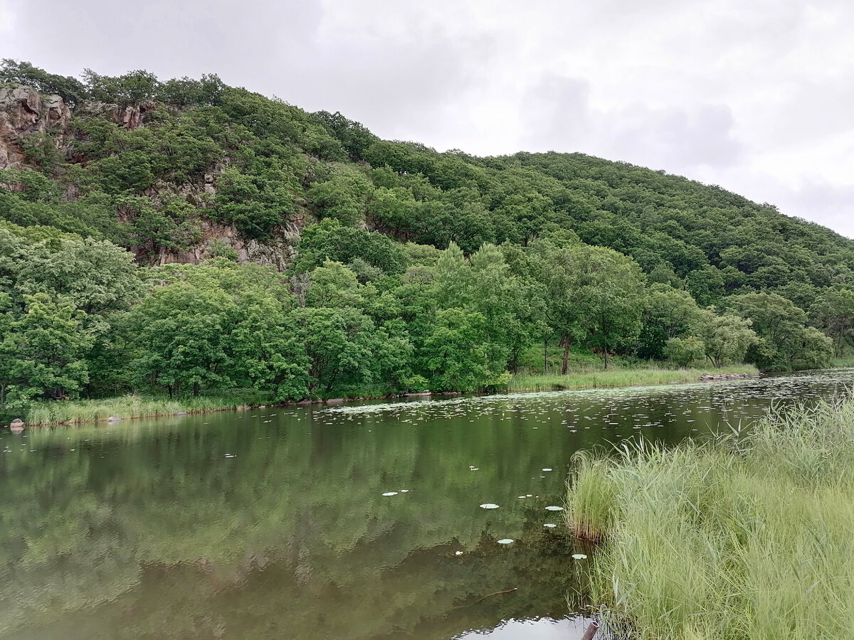 Очередное озеро с лотосами, но их нет. 
