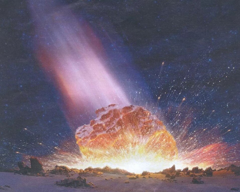 вероятное падение тунгусского метеорита