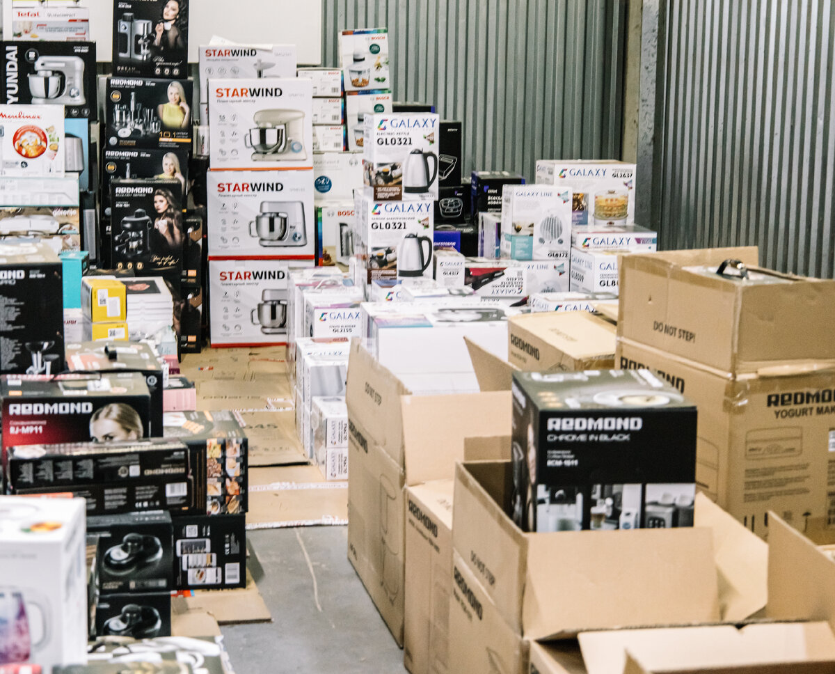 Храним товар на нашем складе