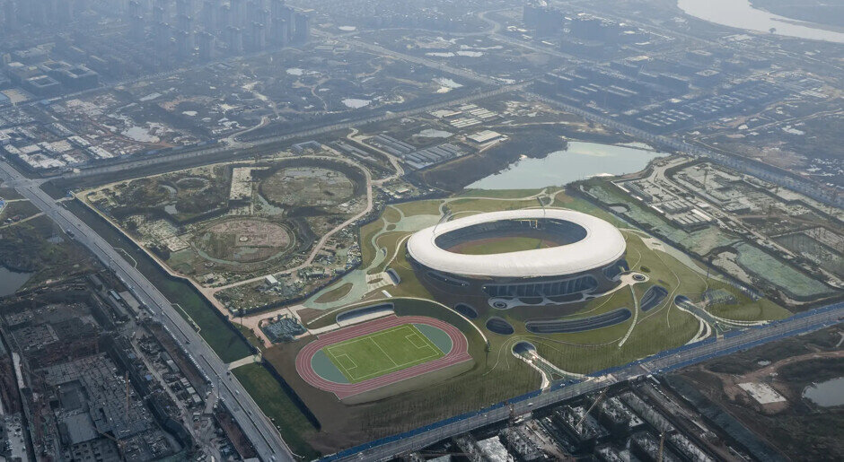    Как выглядит новый стадион внутри и снаружи — листайте фото. Источник: MAD Architects