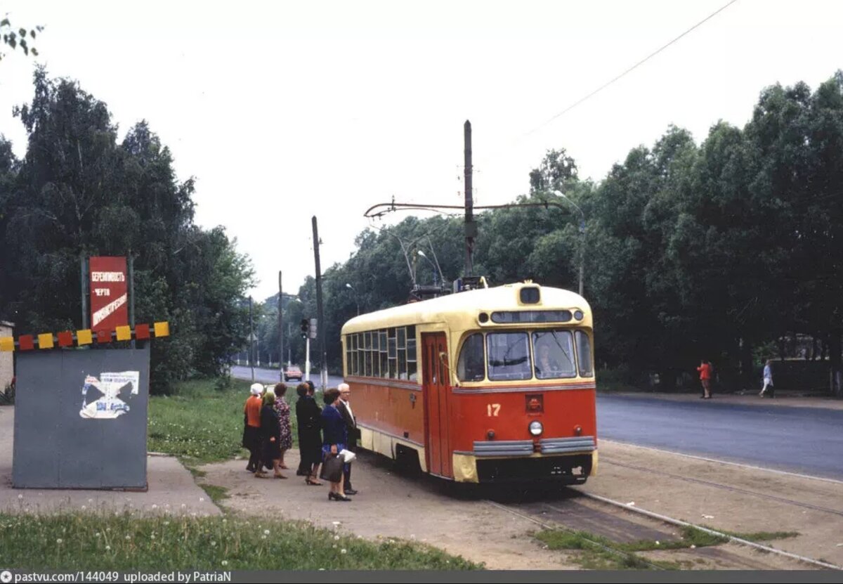Ногинский трамвай в 1986 году. Все старые фото с pastvu.com