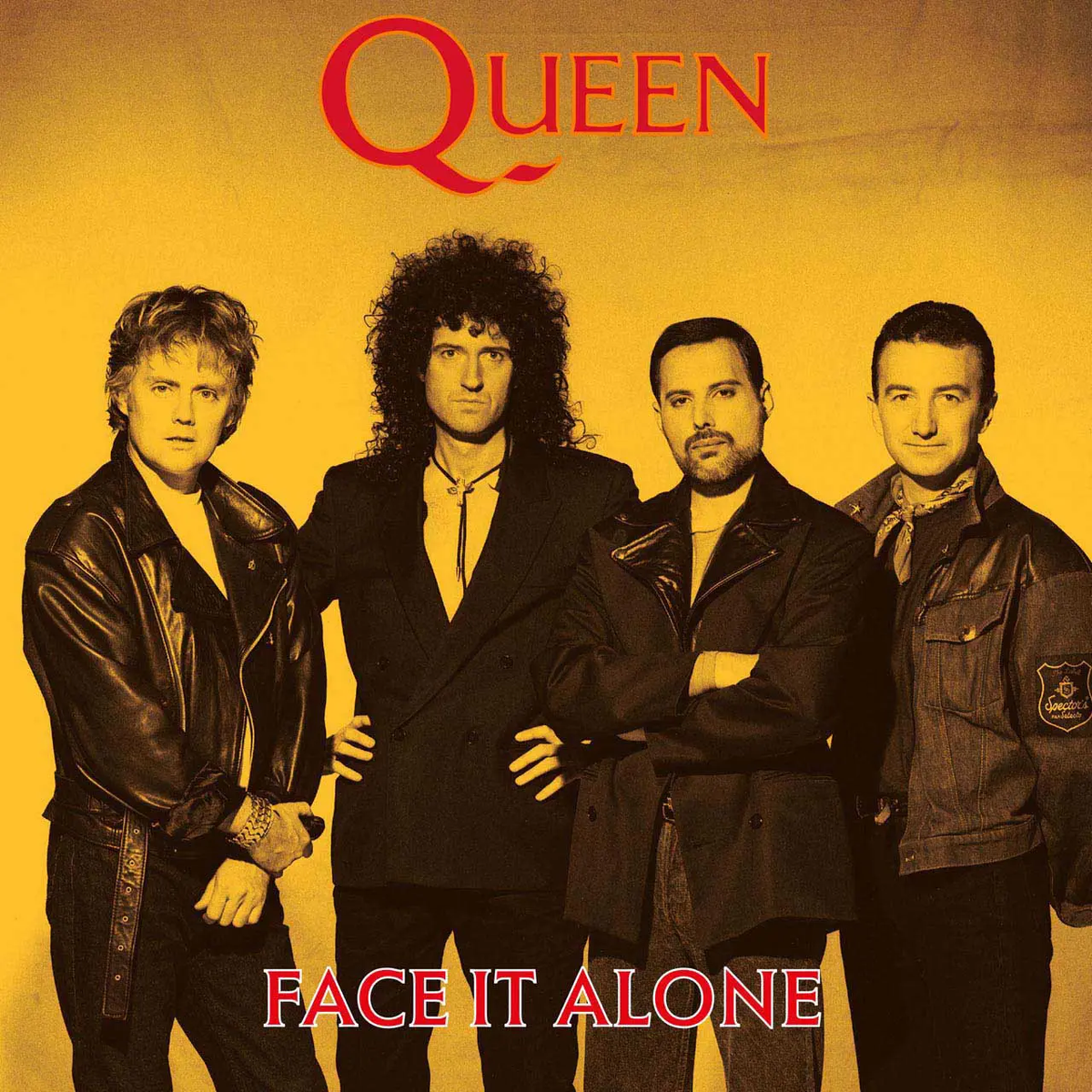 Обложка сингла Face It Alone группы Queen