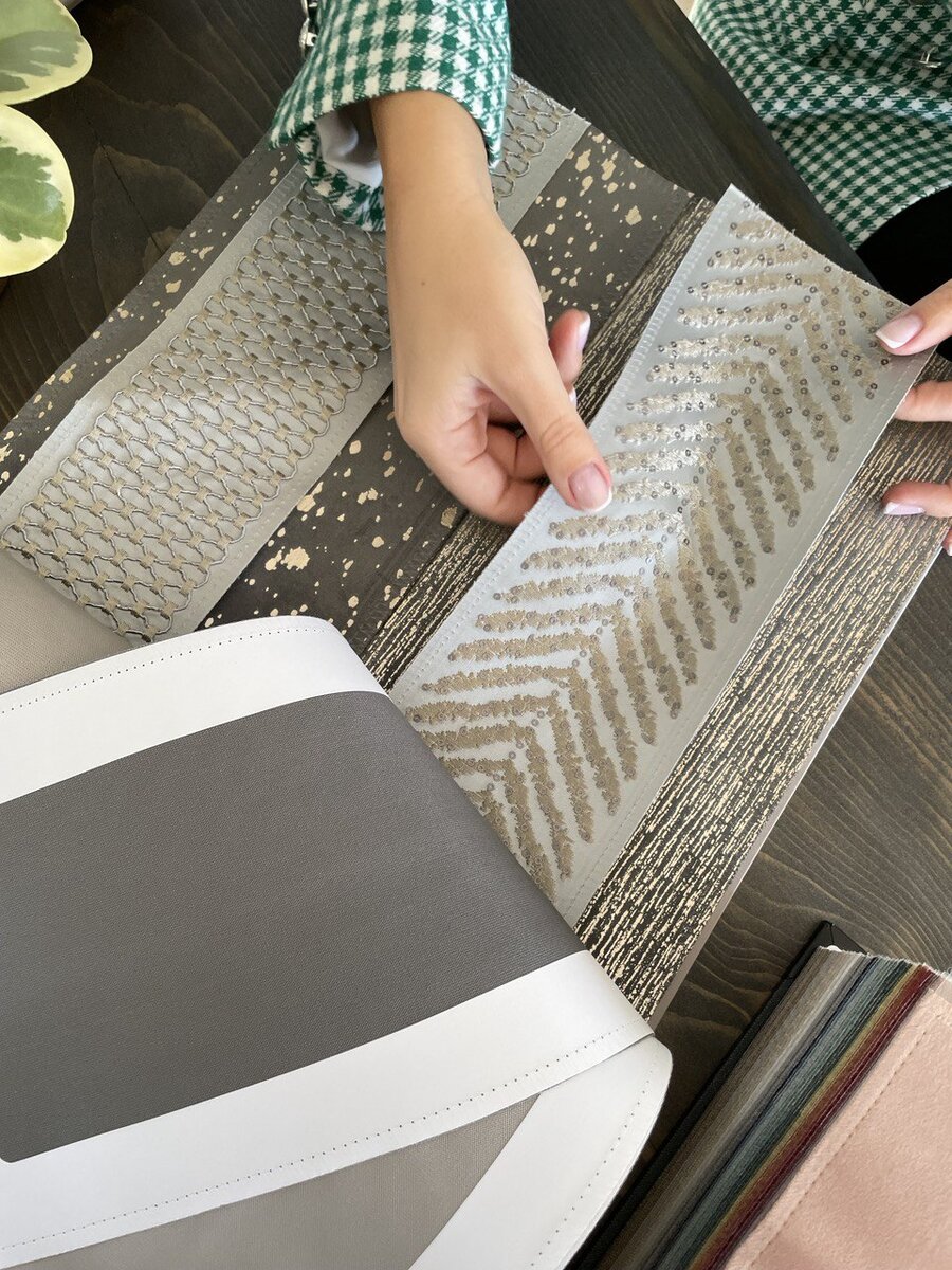 Каталог с тканями