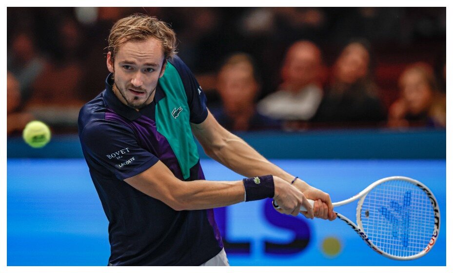    Даниил Медведев добрался до четвертьфинала турнира в Вене. Фото: Global Look Press