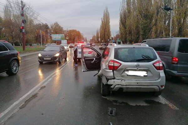 Место ДТП. Фото ГИБДД по Ростовской области