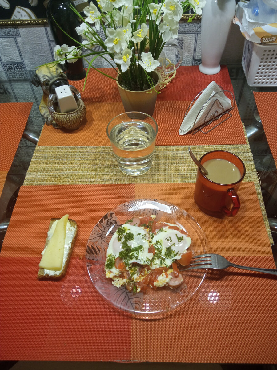 Мой завтрак на 325 ккал