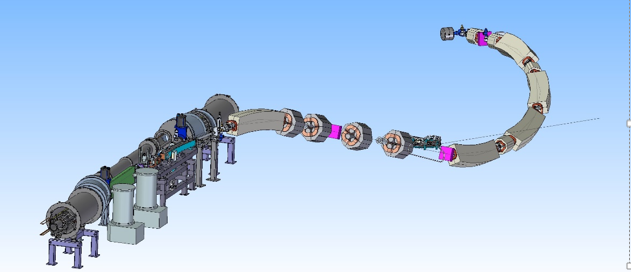Канал транспортировки ионов из бустера в нуклотрон