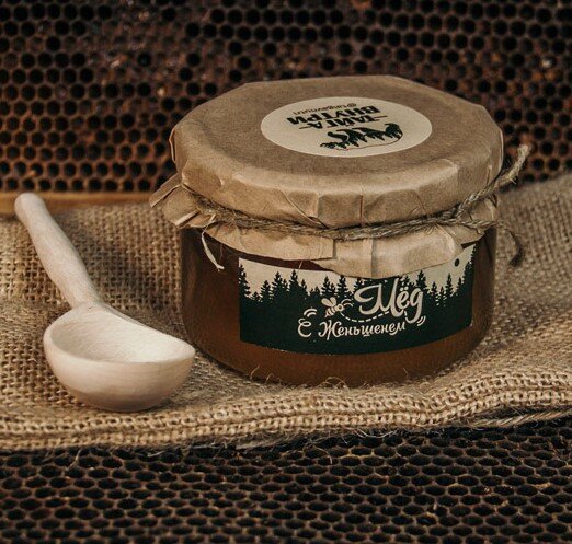 Мёд с экстрактом женьшеня