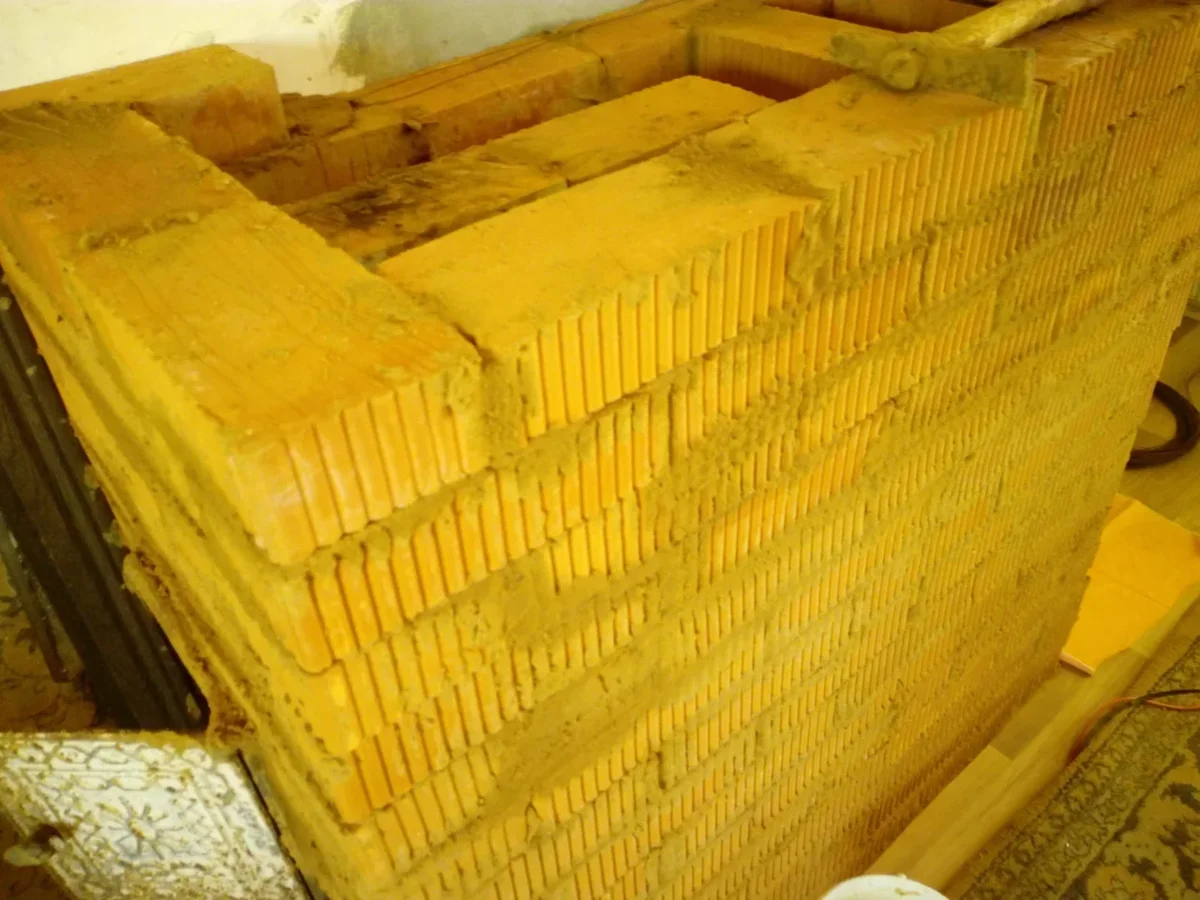 Начало нашей печки