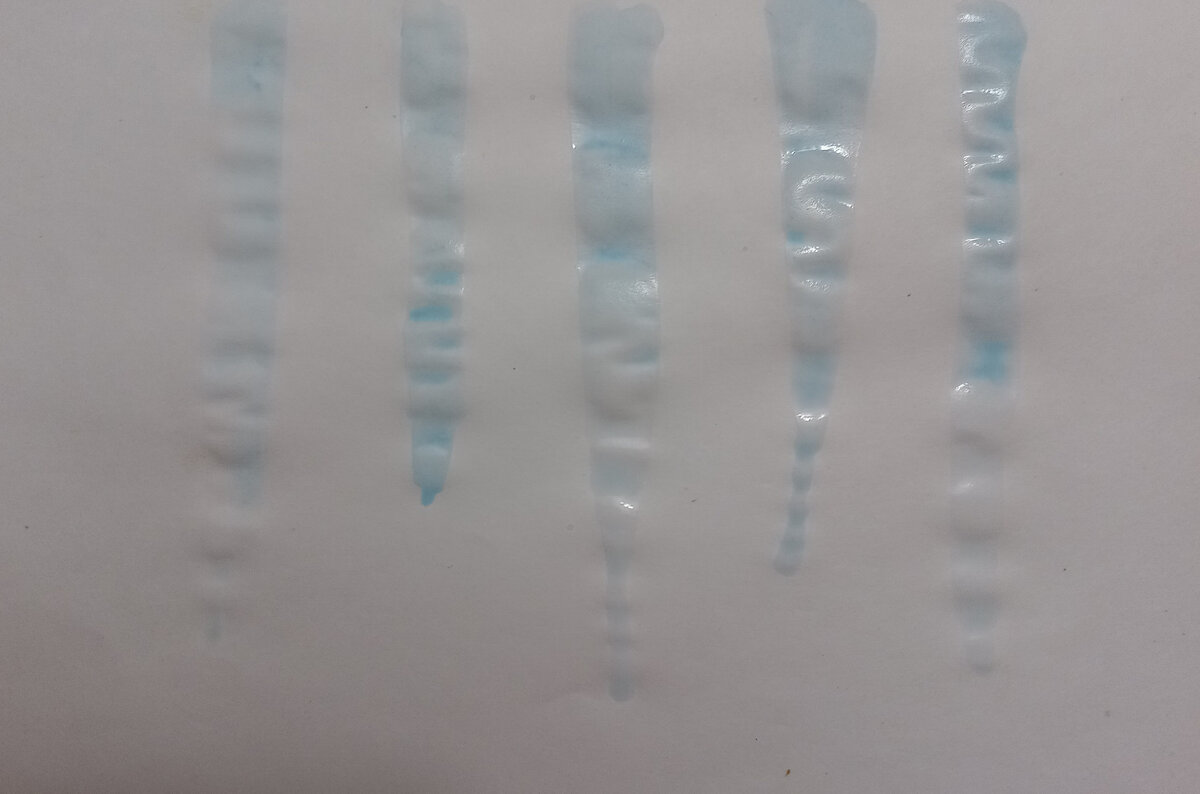 Рисунок сосульки