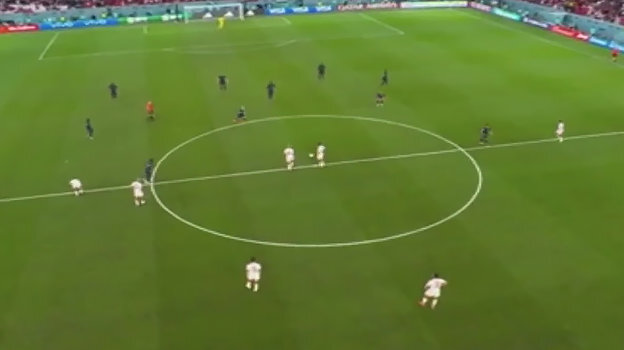    30 ноября. Тунис — Франция — 1:0. Удар по мячу после гола французов.Канал TF1