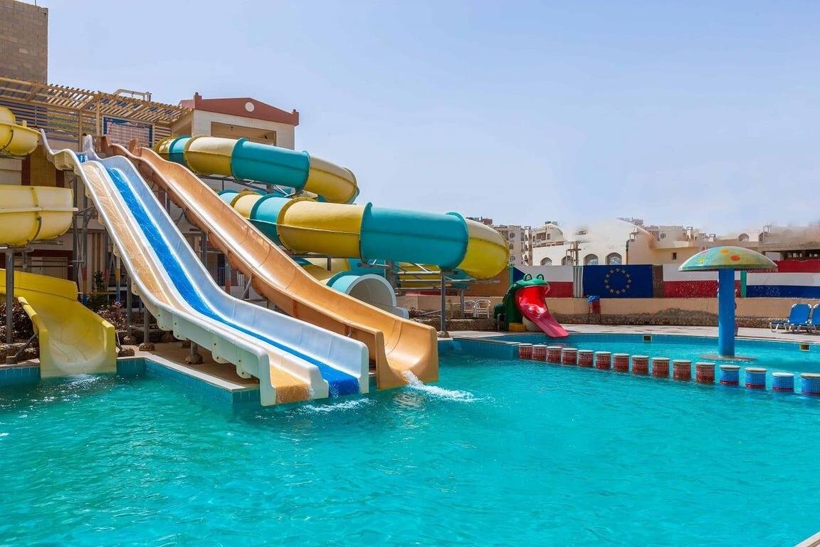 отель 4 king tut aqua park beach resort