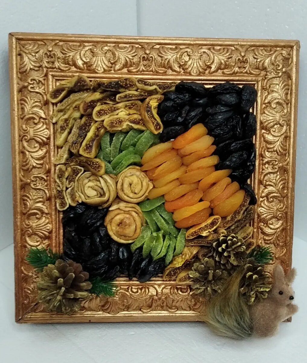 вот такую картину я сделала на очередном марафоне.