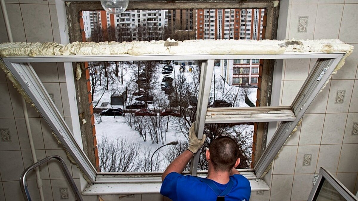 установка окон в москве