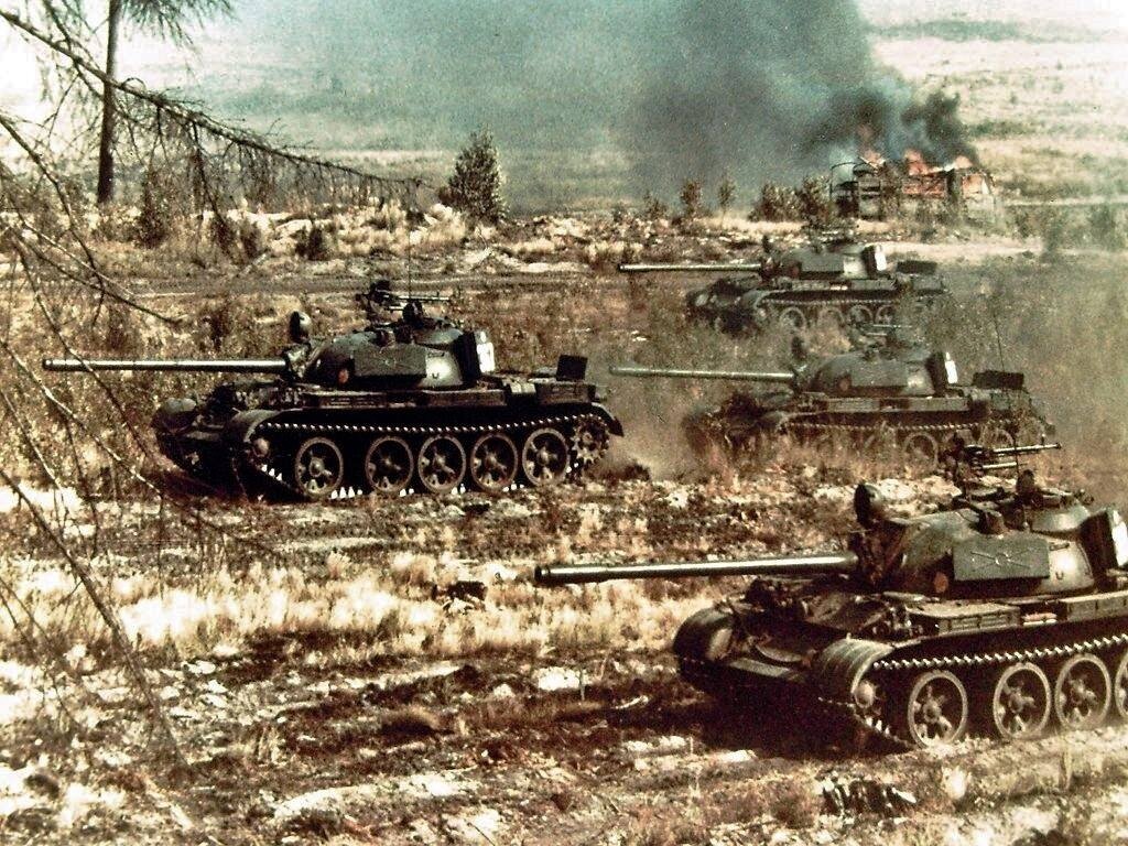 Т-55 на учениях в ГДР показал что тяжи больше нам не нужны