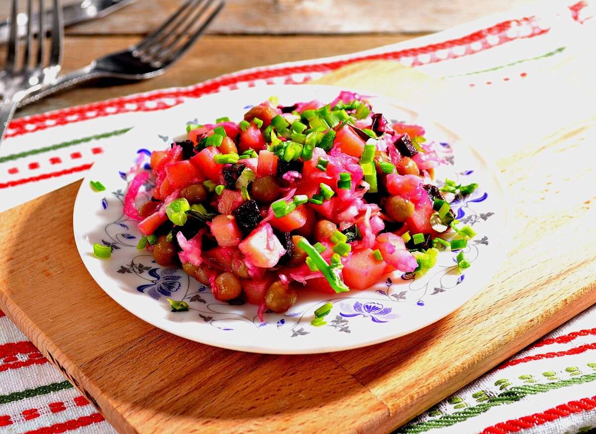 Все, кто пробуют мой винегрет, не могут понять, почему же вкусно и 