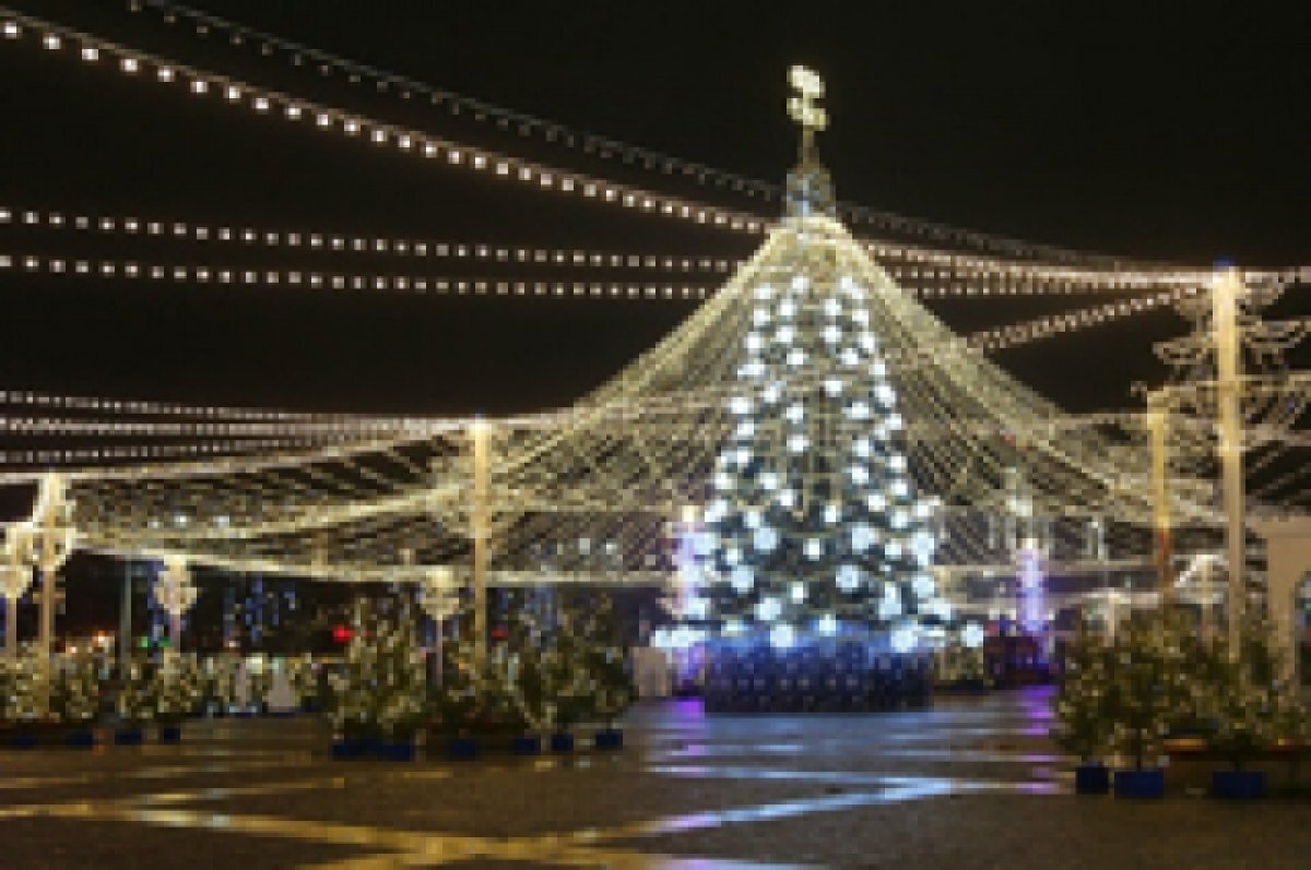    В Воронеже праздничную площадь откроют 28 декабря