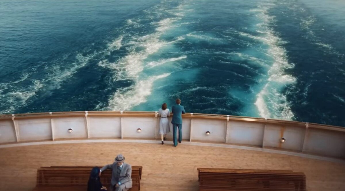 Скриншот из сериала "Alta mar".